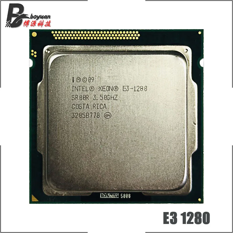 Intel Xeon E3-1280 E3 1280 3.5 GHz CPU Quad-Core Procesador de 8 m de 95W LGA 1155 0