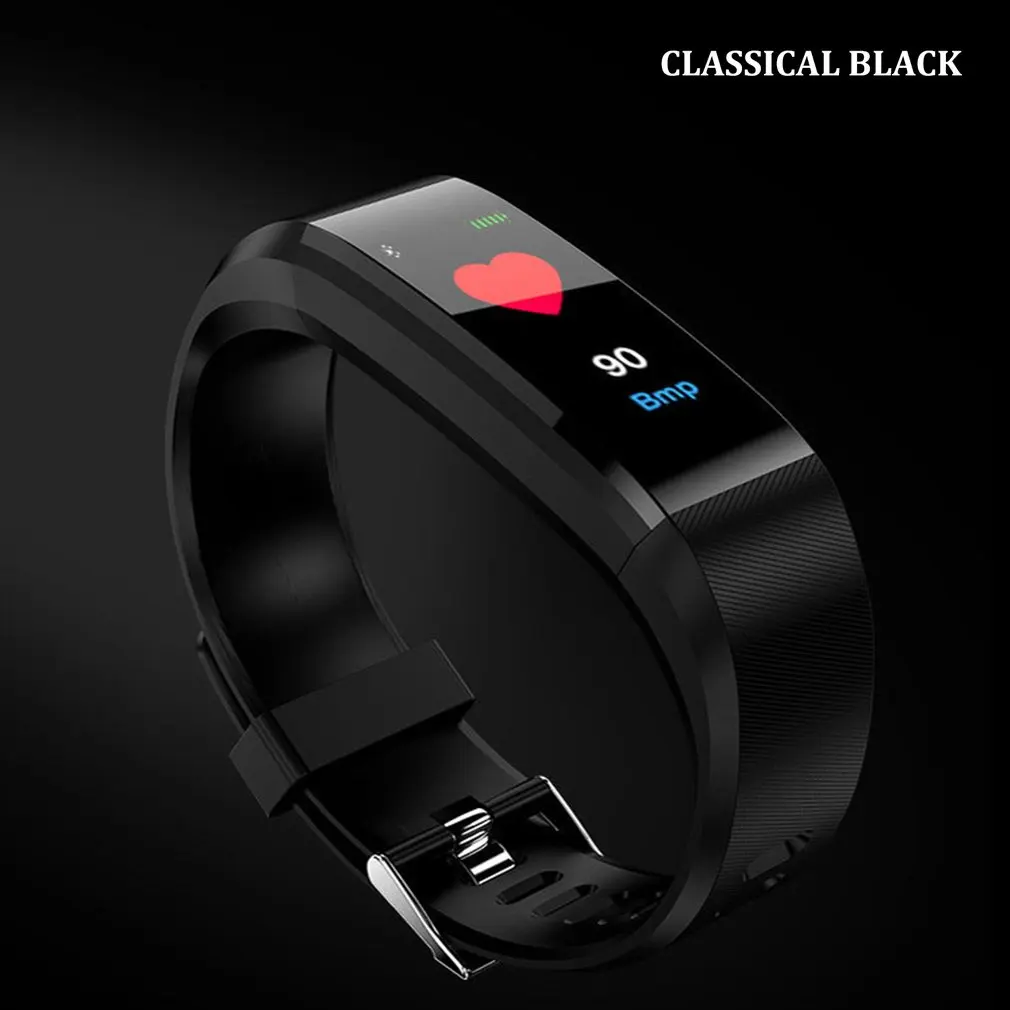 ID115plus de color de la pantalla inteligente de la mano de la frecuencia cardíaca de oxígeno de vigilancia impermeable de los deportes de smart pulsera pulsera 0
