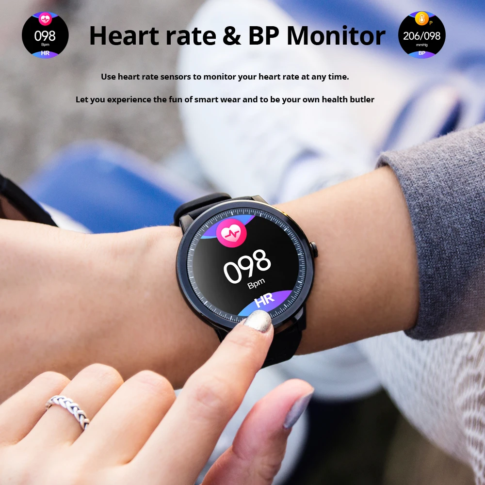 Smart Watch hombres Impermeable de la pantalla de Tiempo S10 Pro Smartwatch de la frecuencia Cardíaca presión arterial de oxígeno en la sangre de la salud tracker Reloj de los Deportes 0