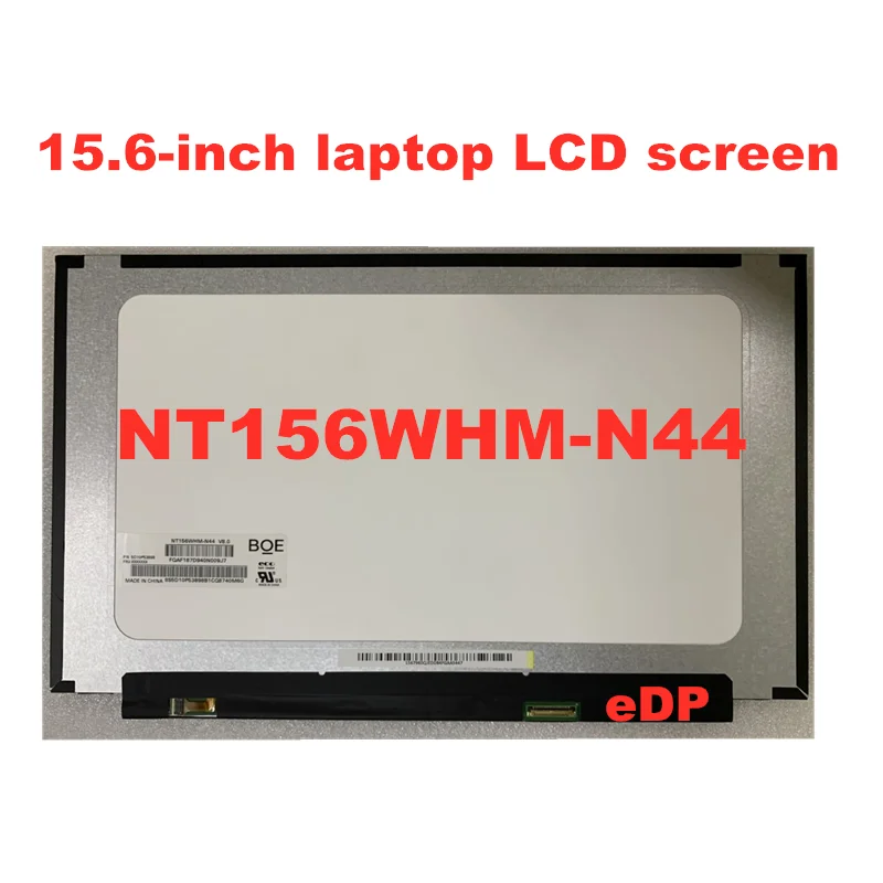 Portátil de 15,6 pulgadas de Pantalla LCD NT156WHM-N44 B156XTN08.0 N156BGA-EA2 lado Estrecho Panel de 1366 * 768 eDP 30pins 0