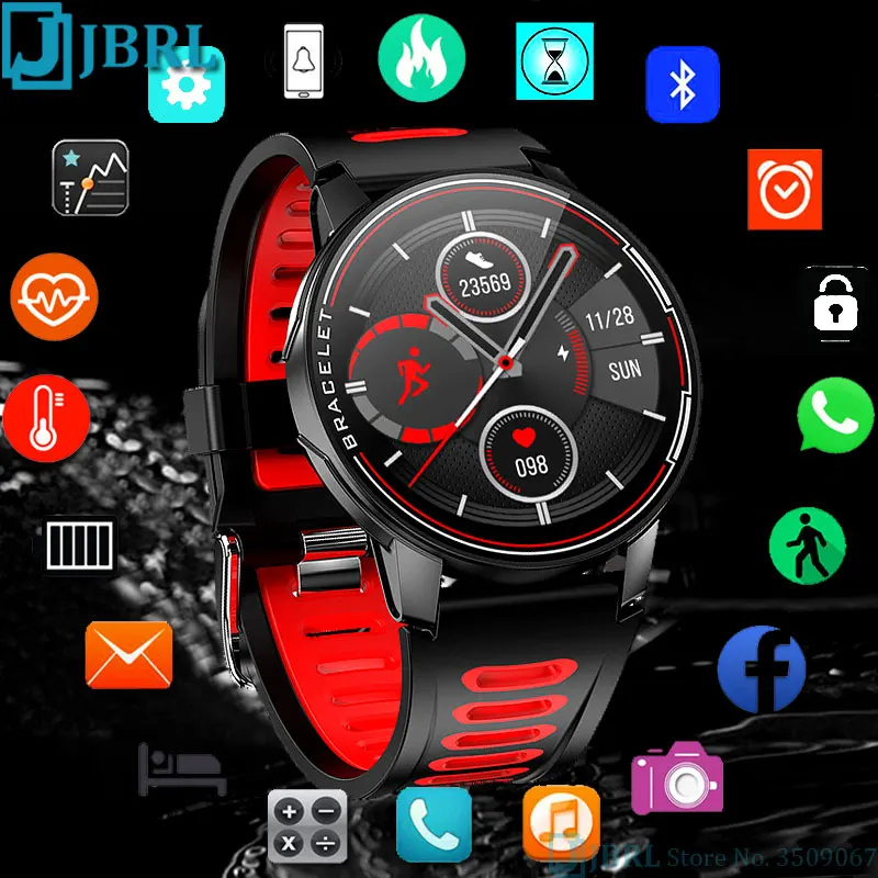 Full Touch Digital Reloj de los Hombres del Deporte Relojes electronicos Masculino Reloj de Pulsera Para Hombres Reloj Impermeable reloj de Pulsera Bluetooth Hora 0