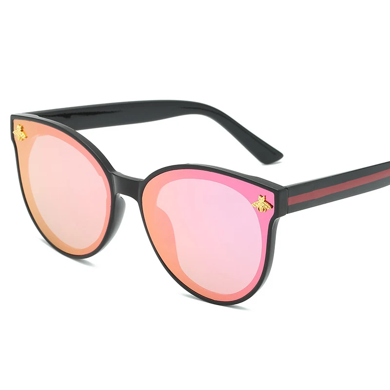 ASUOP 2020 nuevas señoras de moda de gafas de sol UV400 clásico retro de la marca de lujo de diseño de la abeja de los hombres gafas de sol oval deportes de conducción gafas 0