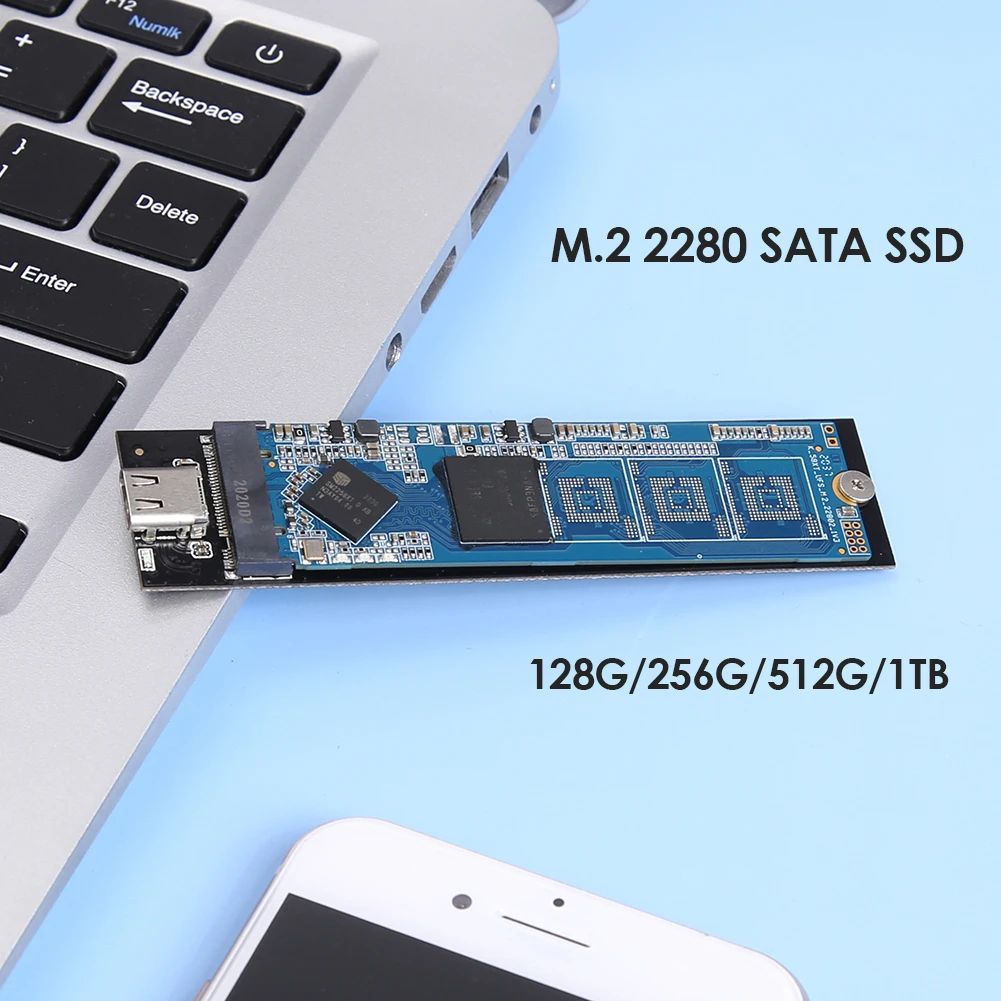 VODOOL M. 2 SATA SSD de 128 gb 256 gb de almacenamiento 512 GB, 1 TB 3D NAND NGFF M2 2280 Internas SSD Unidad de Estado Sólido Disco Duro para PC Portátil de Escritorio 0
