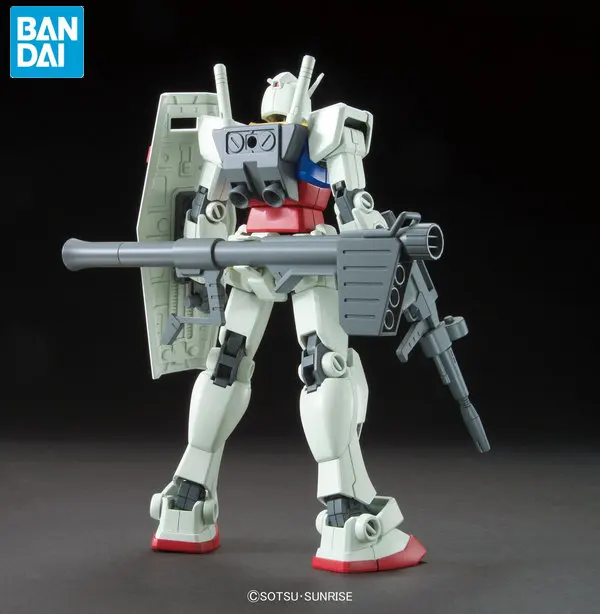 BANDAI GUNDAM HGUC 191 1/144 RX-78-2 REVIVIR modelo de Gundam montado Anime figuras de acción, juguetes Decoración de Niños de Juguete de Regalo 0