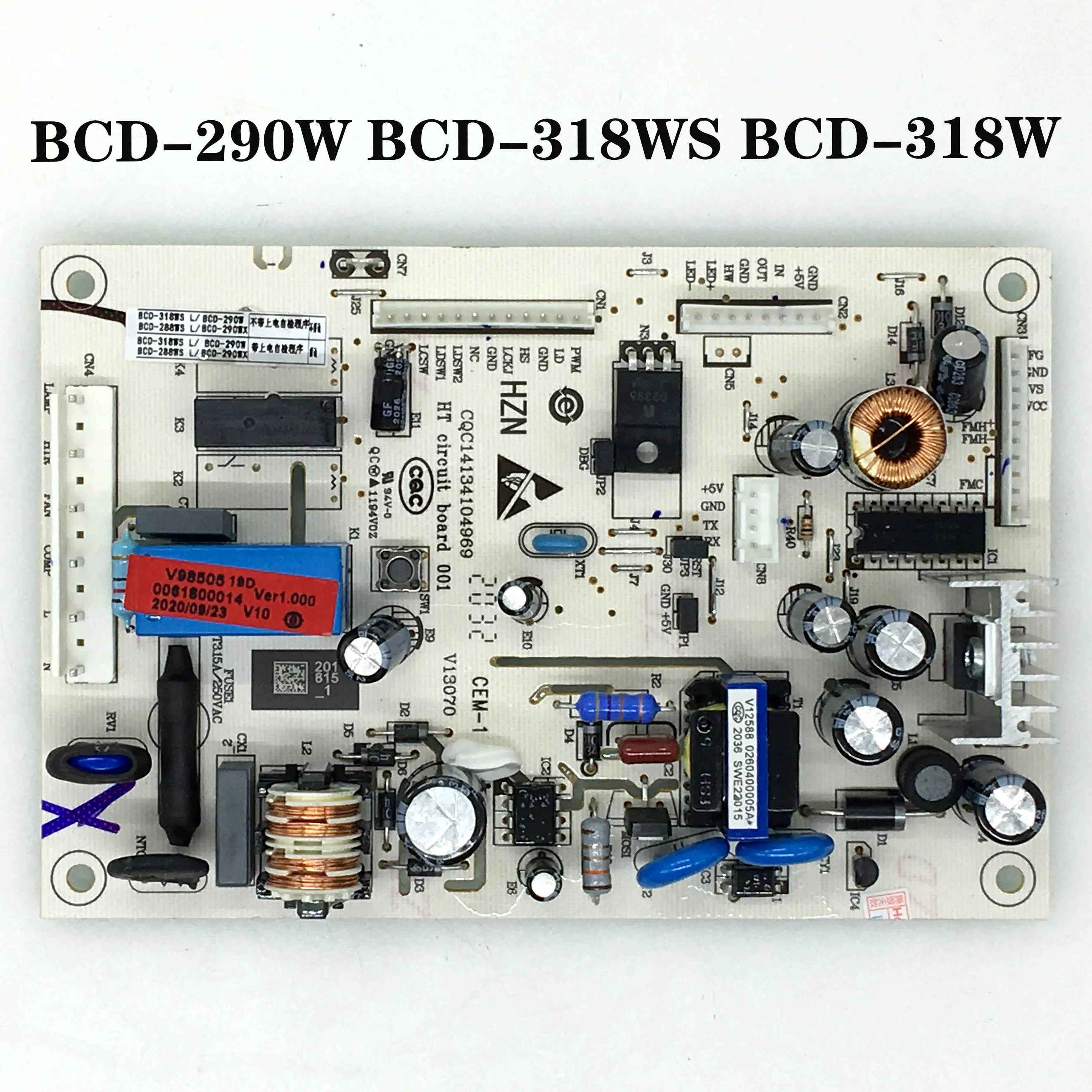 De prueba de trabajo para el refrigerador de la junta de bcd-219sk bcd-2 BCD-290W,BCD-318WS BCD-318W de la junta de control 0061800014 0