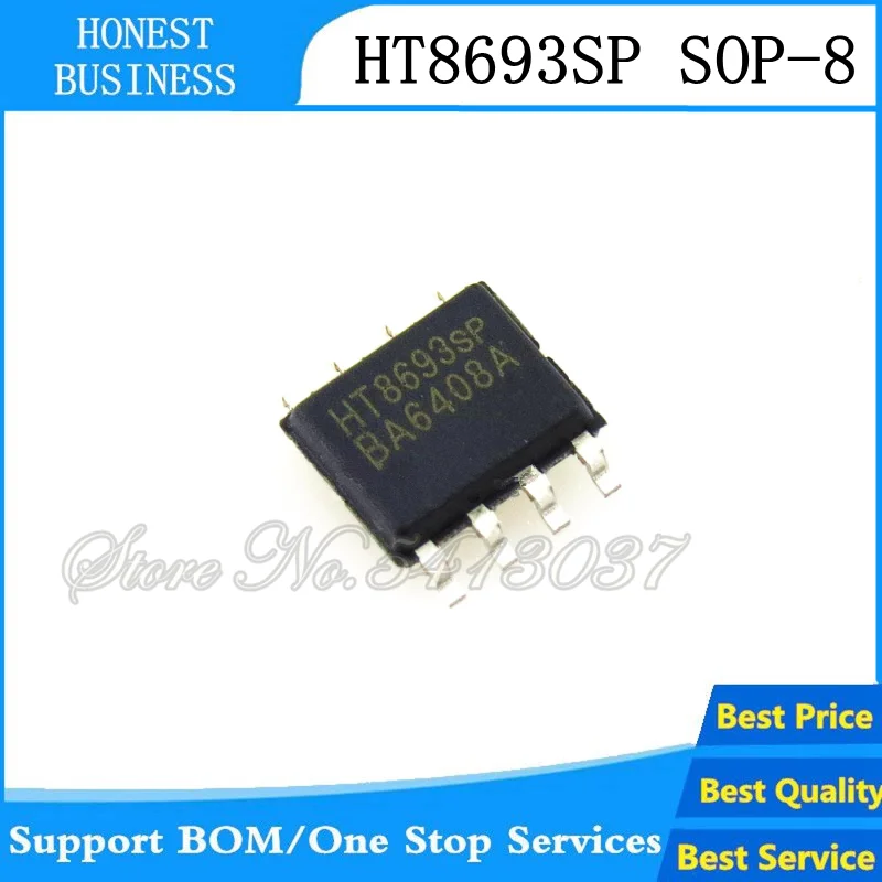 50PCS HT8693 SOP8 HT8693 SOP HT8693SP SOP-8 mono amplificador de audio 0