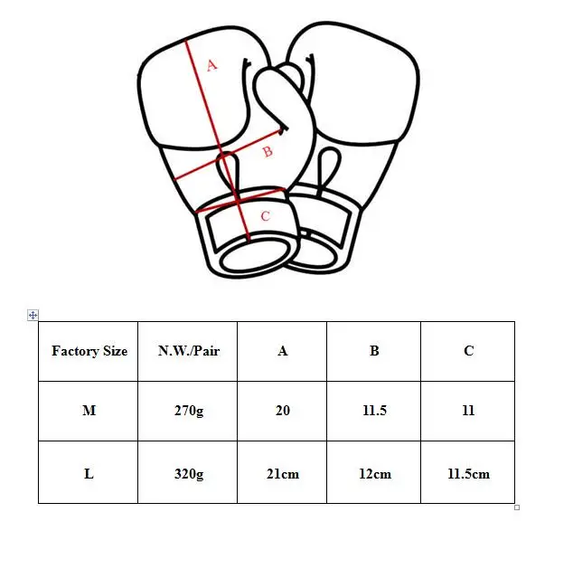 BNPOR 5 Colores de Boxeo MMA Guantes de Medio dedo de Cuero de la PU Guantes de Lucha contra sanda Muay Thai Formación Transpirable Masculino de Fitness 0