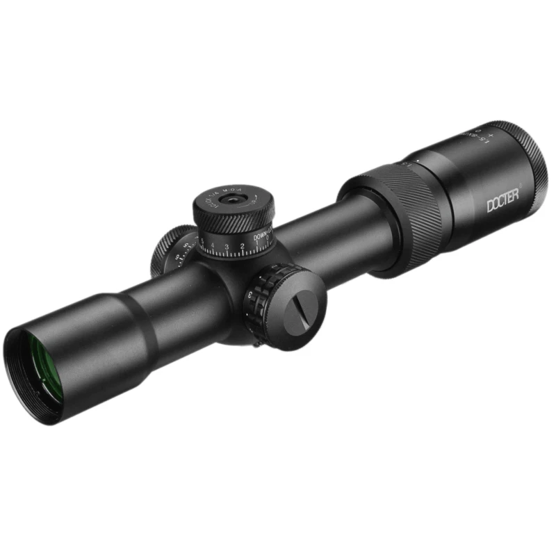 Nueva Táctica de 1,5-8X28 IR Rifle Óptica Alcance de la Vista Impermeable a prueba de Golpes con soporte Multi-verde Recubierta para el tiro con arco Huntin 0