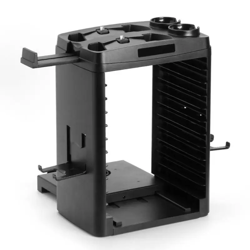 Vertical del Soporte de Carga Juego de soporte de Disco de Controlador de Cargador Enfriador ventilador de refrigeración para PS4 Slim Pro Para PS MOVE VR 0