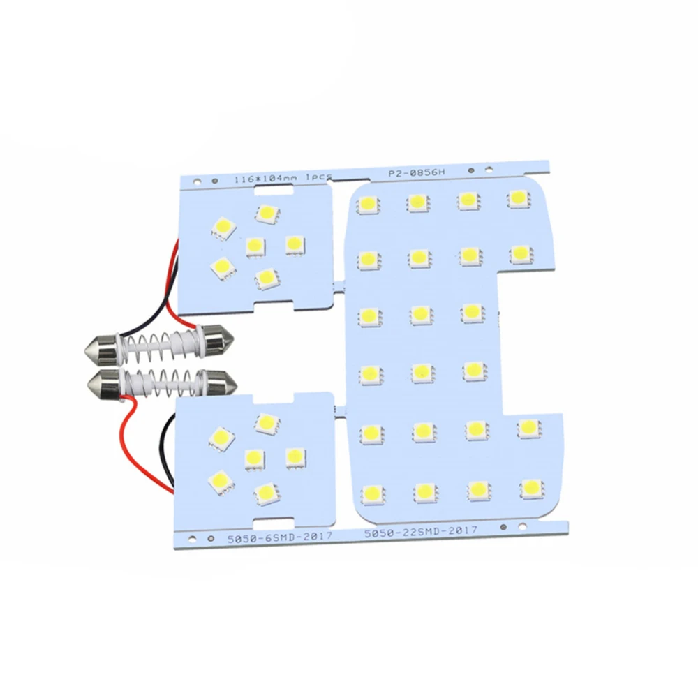 3pcs de Coche de 12V Luces de Lectura Automática Interior de la Lámpara para Kia Rio K2 Coche Bombilla LED Para Hyundai Solaris Verna Car Styling Luz 0