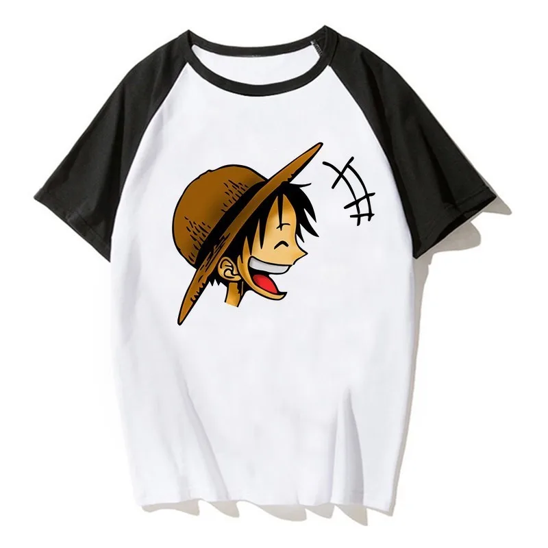 De nuevo Un Pedazo de Camiseta de Hombre de Anime Japonés de la Camisa de los Hombres T-shirt Luffy Camisetas Ropa de la Camiseta Impresa Camiseta de Manga Corta niños 0