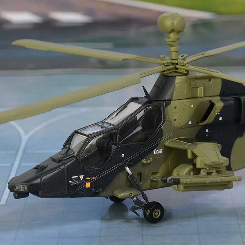 Escala 1/72 pre-construido de Eurocopter EC665 Tigre Tigre helicóptero hobby colección acabado de plástico modelo de la aeronave 0