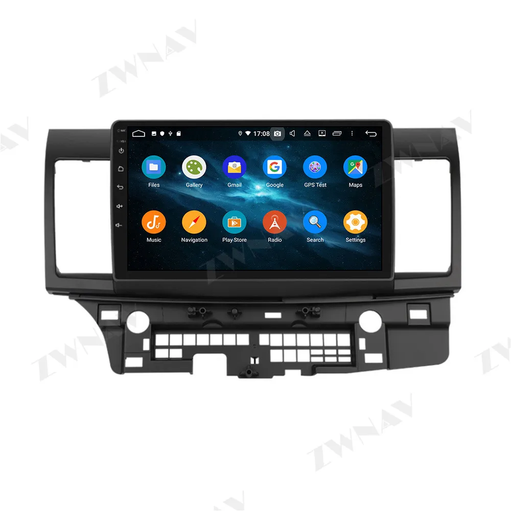 2 din Android 10.0 Coche de la pantalla, el reproductor Multimedia Para Mitsubishi Lancer 2012 de vídeo estéreo Android GPS navi jefe de la unidad de auto stereo 0