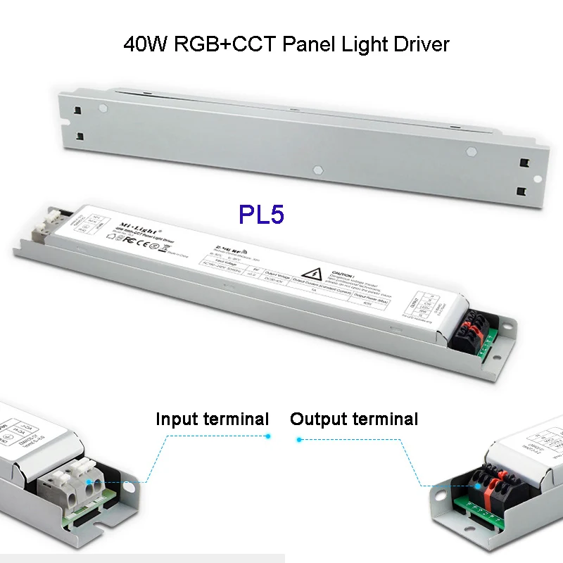 Miboxer PL5 40W RGB+CCT de la Luz del Panel Controlador de 2.4 G wireless Smart Panel de control Remoto B8/FUT089/FUT092/B4/T4 0