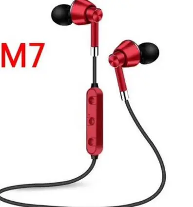 M7 Deportes Magnético BT4.1 Auricular Inalámbrico Bluetooth Deportes Auriculares Auriculares Auriculares Impermeables 0