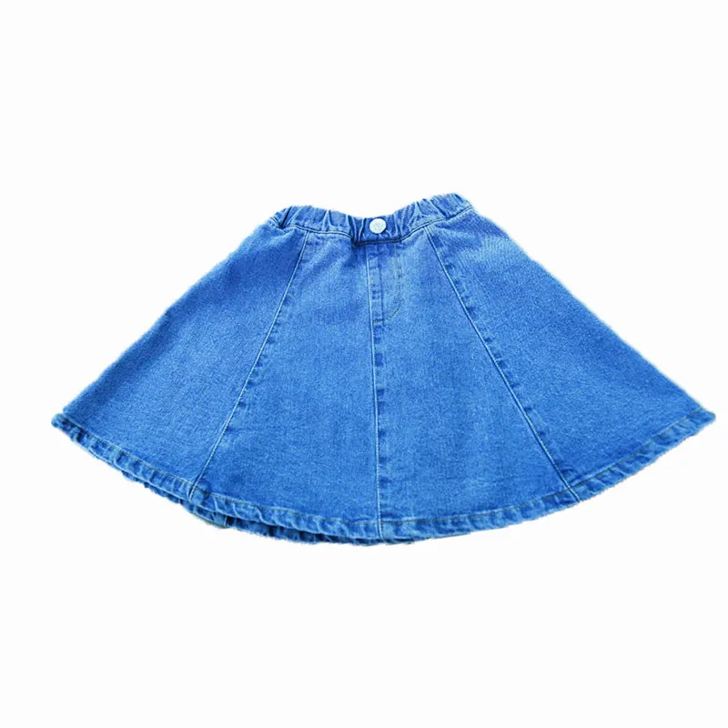 2020 de Verano de los Niños de las Niñas de Azul de Mezclilla Mini Falda de los Niños de las Niñas Falda de Mezclilla Jeans Falda para las Niñas 13 12 11 10 9 8 7 6 5 4 Años de Edad 0