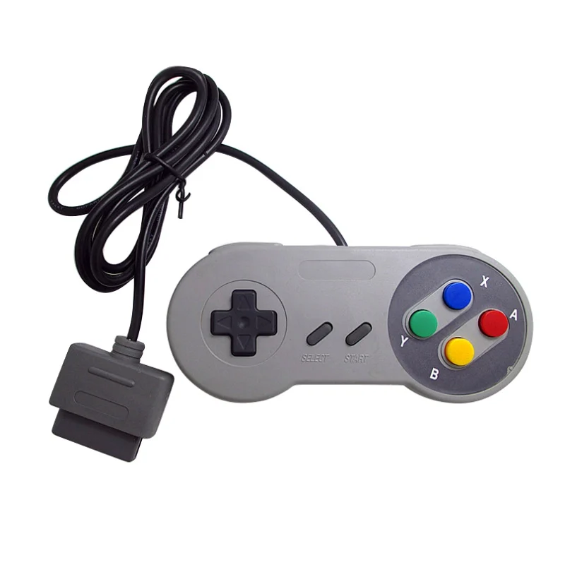 10PCS/lot Gamepad de 16 Bits del Controlador para Super Nintendo SNES Sistema de Control de la Consola de la Almohadilla 0
