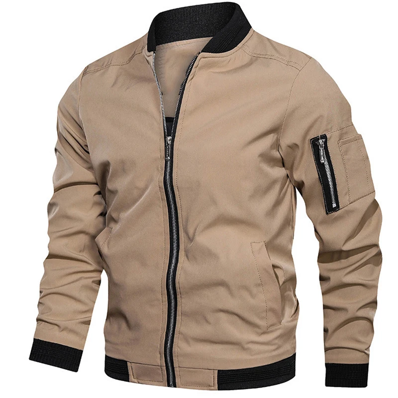 Mens chaquetas y abrigos de Hombres de la chaqueta de Primavera, de Otoño chaqueta de los hombres 2020 de la Moda Nueva Ejército al aire Libre ropa Casual ropa de 0
