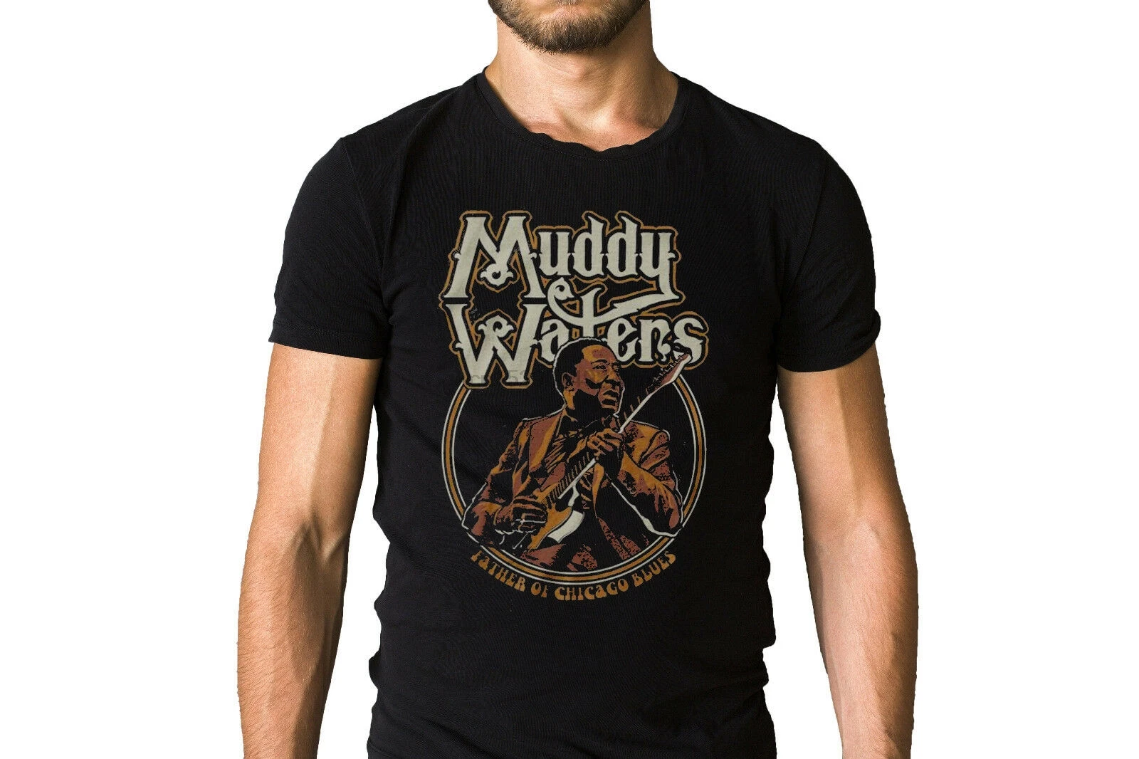 Mckinley Morganfield Muddy Waters Camiseta 0