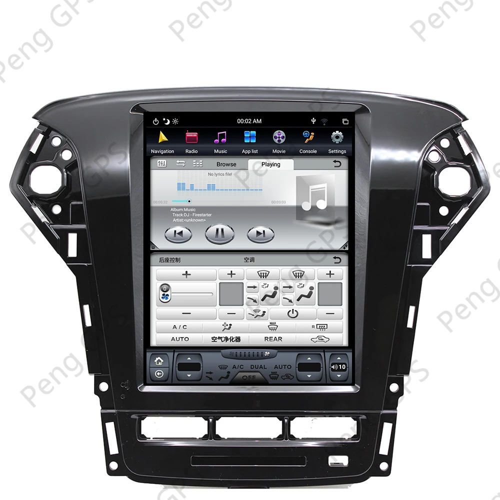 Android Estéreo Para Ford Mondeo MK4 2011-2013 Multimedia Jefe de la Unidad de Navegación GPS del Coche Reproductor de DVD con pantalla Táctil IPS Bluetooth DSP 0