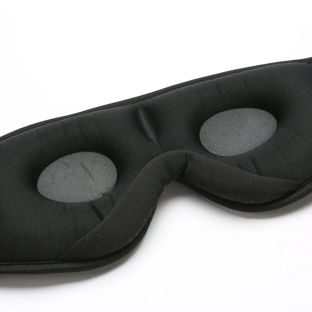 Bluetooth 5.0 Inalámbrico de Auriculares Estéreo 3D Máscara para Dormir Diadema Sueño Suave Auriculares para Dormir de la Máscara de Ojo de la Música de los Auriculares 0