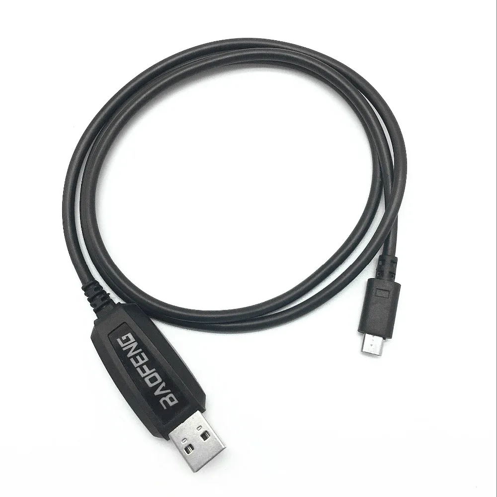 Baofeng BF-T1 Original Cable de Programación USB con CD de Controlador para BAOFENG BF-T1 UHF 400-420mhz mini walkie talkie accesorios 0