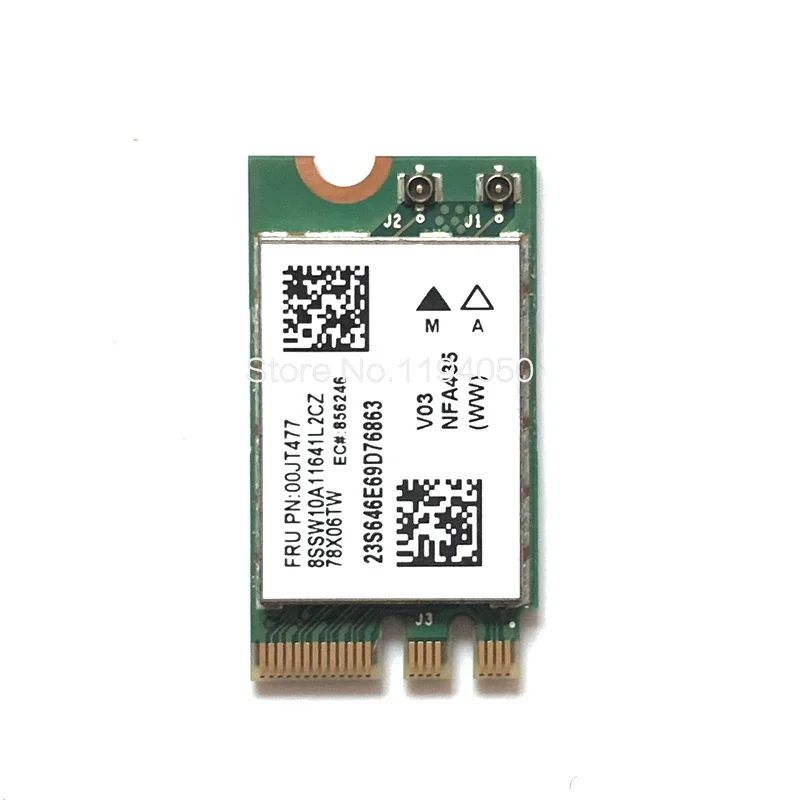 PARA Lenovo QCNFA435 E470E475E570E575AC5G inalámbrico de banda dual de la tarjeta de red 00JT477 WIFI 433M Bluetooth 4.1 dual-banda de 2.4 G / 5G 0