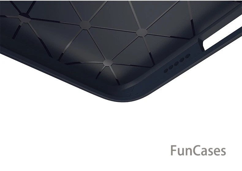 Para Samsung Galaxy Note 7 8 9 Caso de Silicona Suave de TPU Cepillado de Fibra de Carbono de la Textura de la Tapa Para Galaxy Note FE N9300 Shell samsu g 0