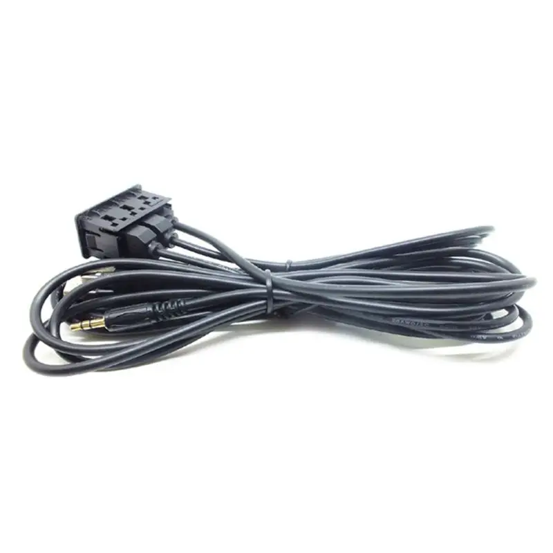 2021 Nuevo de 1.5 M de Coche Guión de Montaje empotrado AUX Puerto USB del Panel de Doble Cable de Extensión USB Adaptador 0