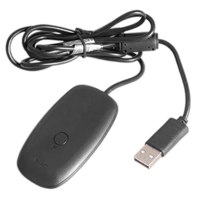 Wireless Gamepad PC Adapter USB Receptor Para Microsoft Xbox 360 Consola de Juegos Controlador USB Receptor de PC Con el controlador de CD 0