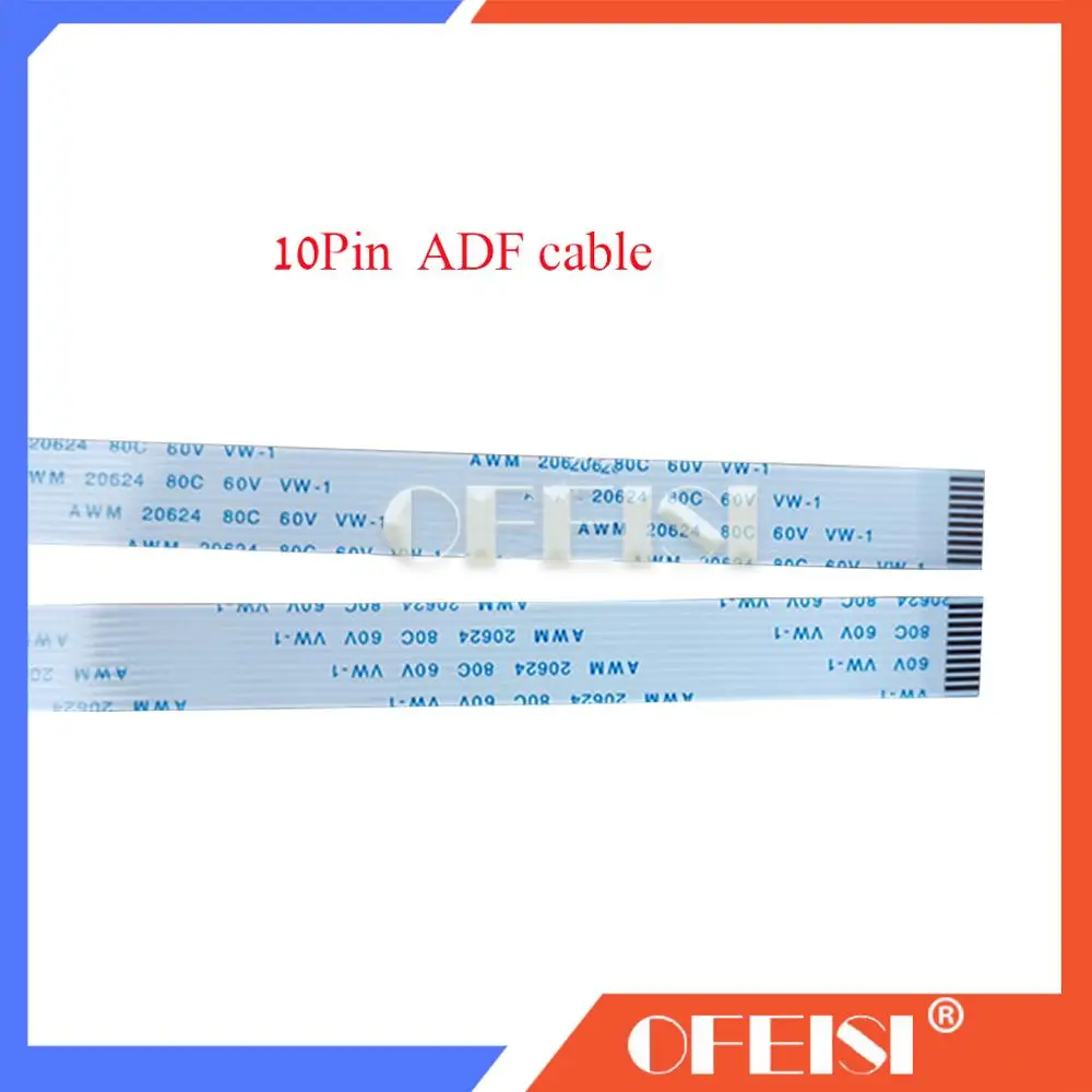 20PCX Automático Doc Alimentador ADF Plana Flex Cable flexible 10PIN 46CM para HP M426 M427 M274 M277 M377 M477 C5F98-60109 C5F98-60110 0