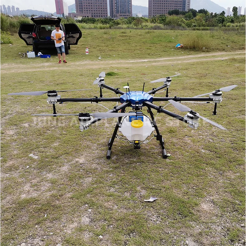 Sanmoo 25L pulverización Agrícola drone 25L/KG uso JIYI K++ control de vuelo automático avión no tripulado de vuelo 0