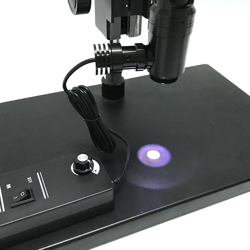 CCD CMOS de la Cámara de la industria 400X Luz Coaxial Óptica del Microscopio de Zoom Monocular C Montaje de la Lente Para el Teléfono Táctil LCD ITO PCB de Verificación 0