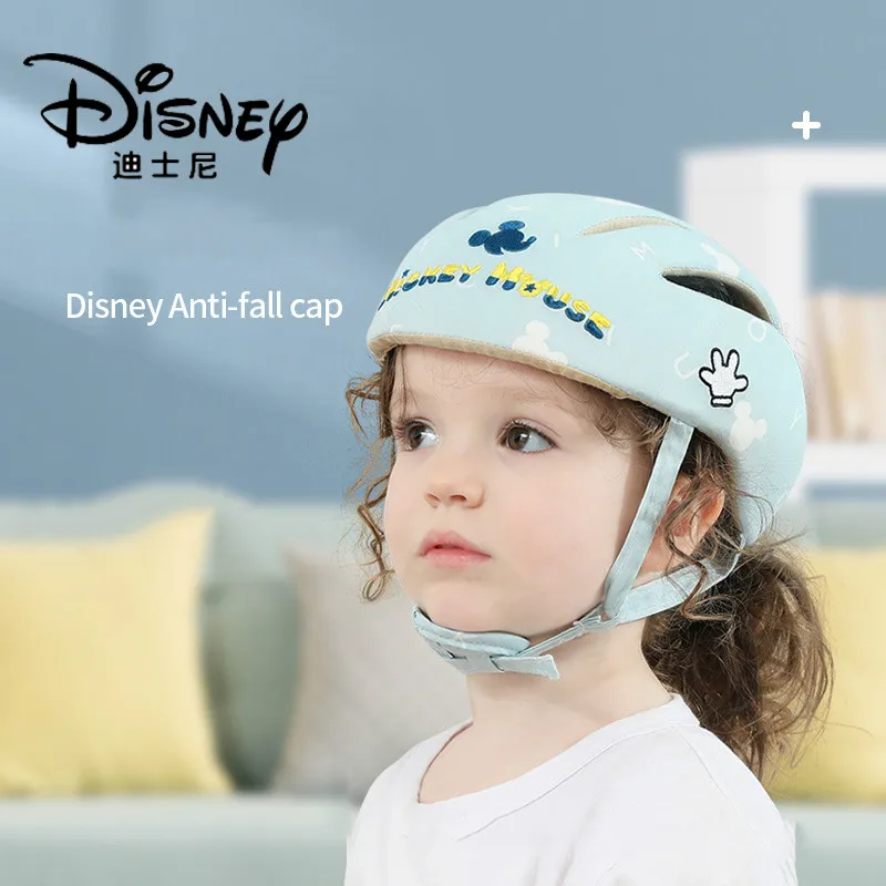 Disney Verano Nuevo Bebé Anti-caída de la Cabeza de la Tapa de Protección de Arnés Niño Anti-colisión Tapa de Sudor-absorbente y Transpirable 0