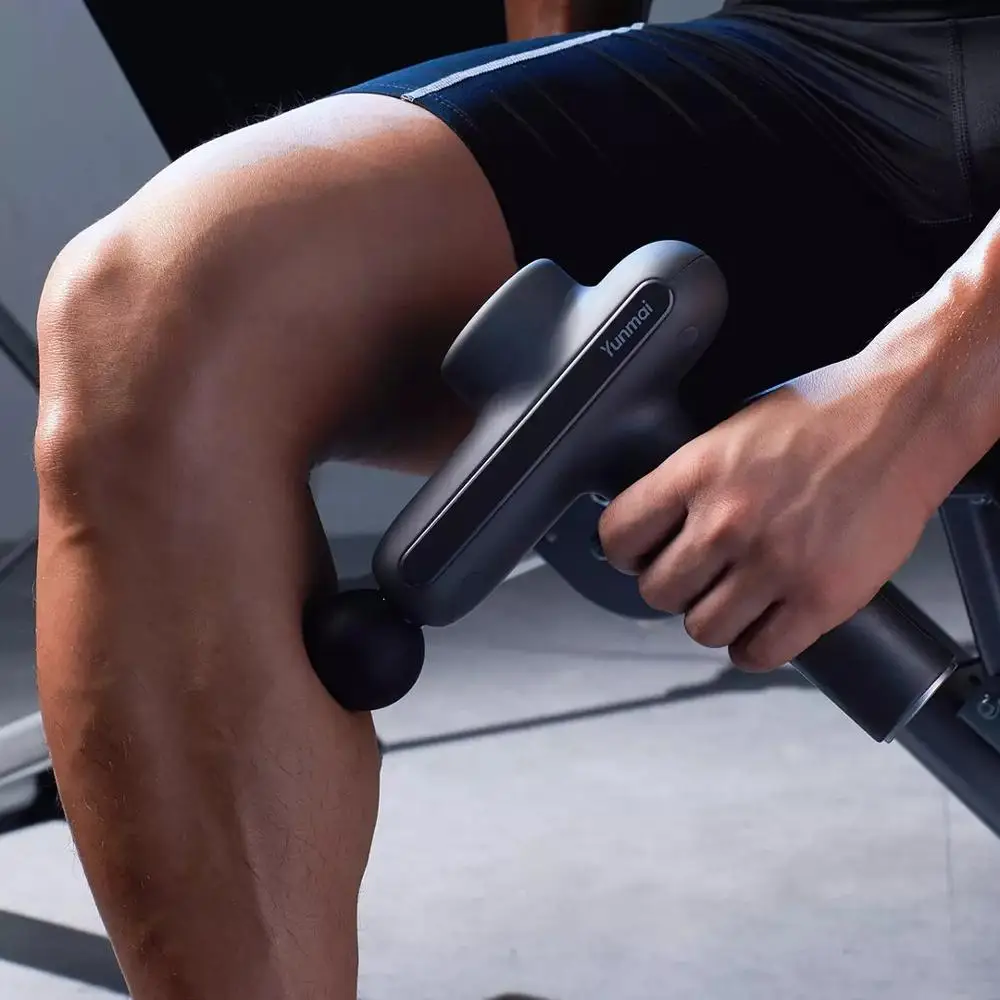 2020 nuevo Xiaomi Yunman eléctrico de masaje fascial pistola profundamente relajante muscular de la pierna de liberación de la aptitud de la vibración 0