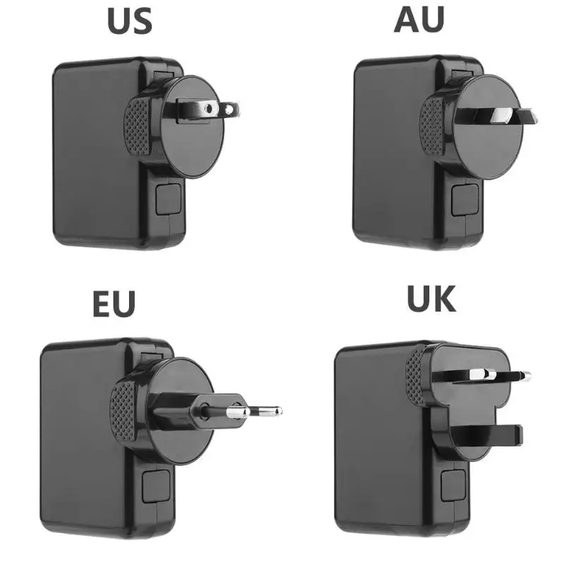 4 Puertos USB Cargador de 5V 2.1 a de Viaje Cargador de Pared con US/AU/EU/UK Enchufes Universal del Cargador USB Para el iPhone Cargador de Teléfono Móvil 0