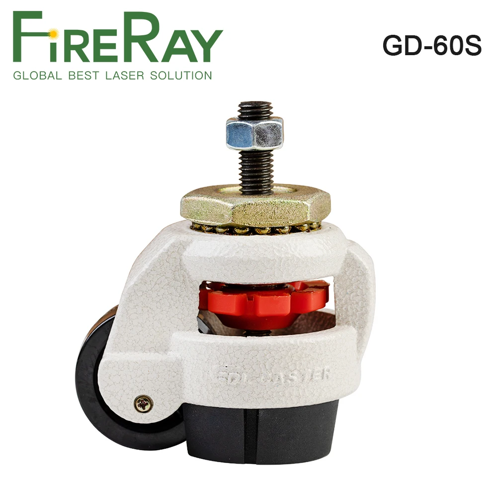 FireRay Rueda Universal GD60 de Fondo Plano y de Tipo Tornillo para el CO2, Láser de Corte y Grabado de la Máquina 0