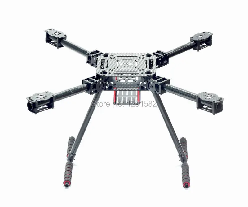 ZD550 ZD 550 550 mm / ZD680 680 mm de Fibra de Carbono Quadcopter Kit de cuadro con fibra de carbono landing skid 0