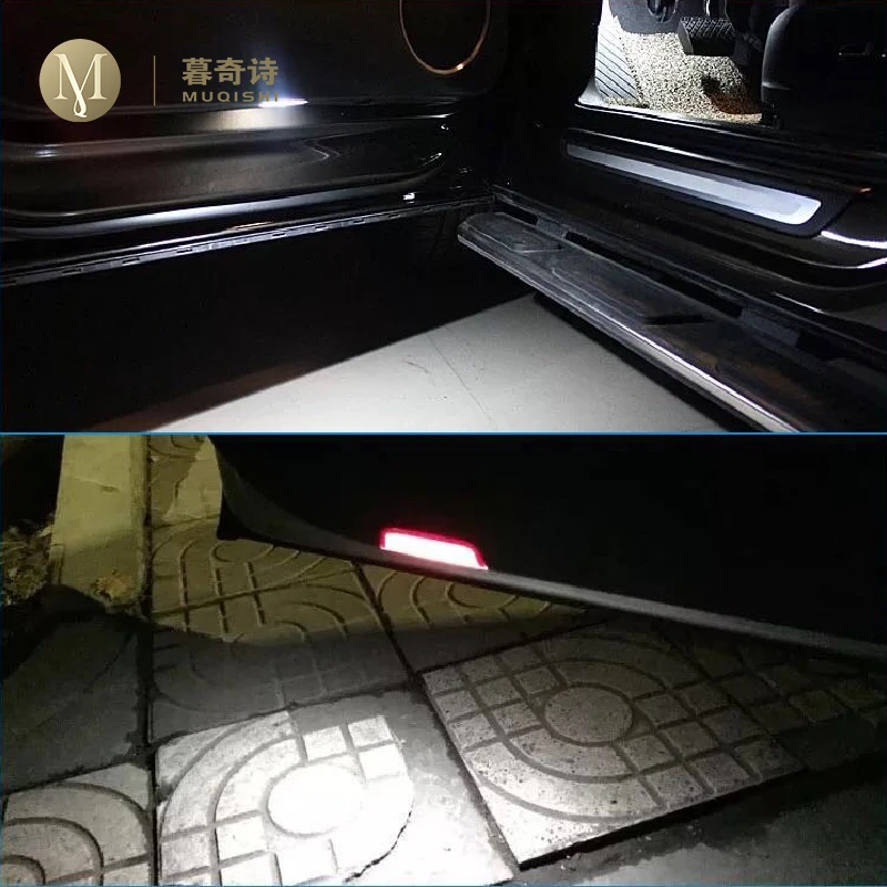 Interior de un coche de iluminación Para el toyota avensis t27 led de luz de la puerta Para toyota prado luces del interior de la puerta de la lámpara Prius Camry iluminación 0