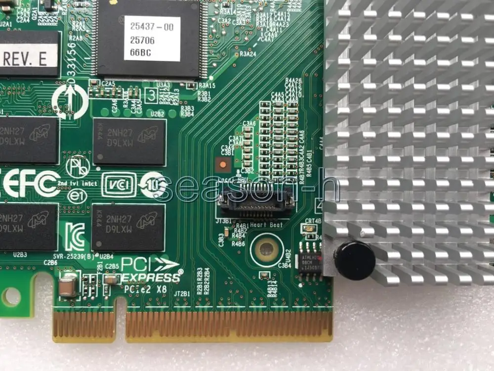 LSI00212 LSI 9261-8i 6 gb/s Controlador SAS/SATA Raid PCIe 2.0, 512 mb de memoria Caché 0