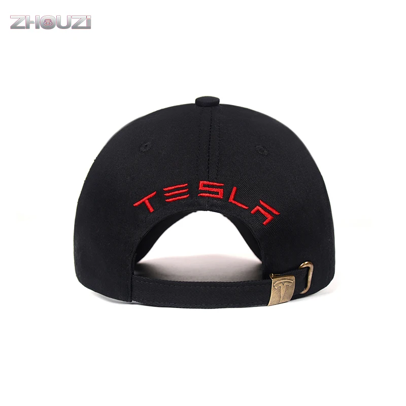 La moda Bordado Ajustable Coche Logotipo Gorra de Béisbol de Aficionados a los Coches Sombreros Para Tesla Modelo 3 Modelo X Modelo s Modelo Y los Accesorios del Coche 0