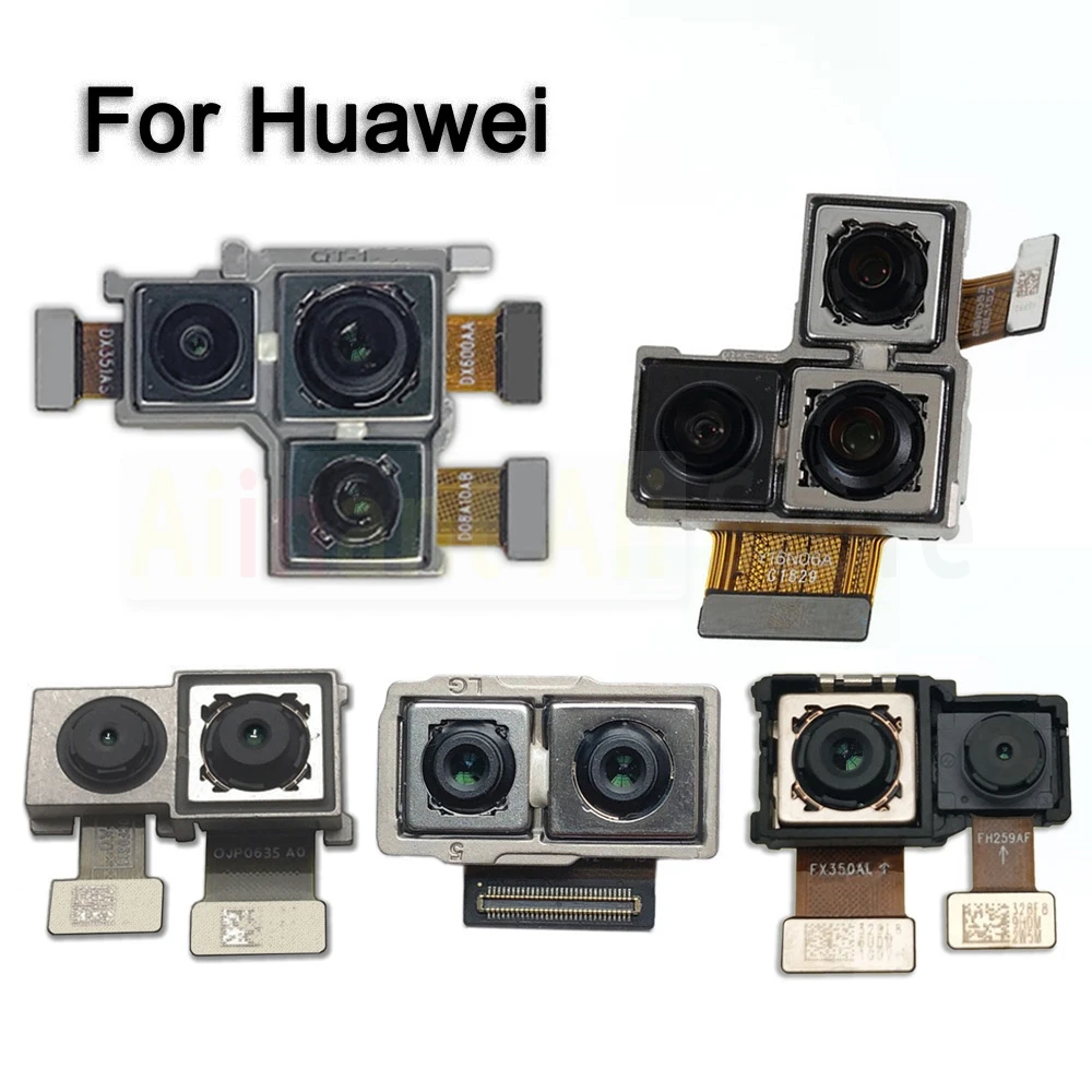 Original Trasera Principal de la parte Posterior de la Cámara Flex Cable Para Huawei Honor Ver 10 20 30 20 20i V10, V20 Lite Pro Plus Posterior de la Cámara de Flex 0