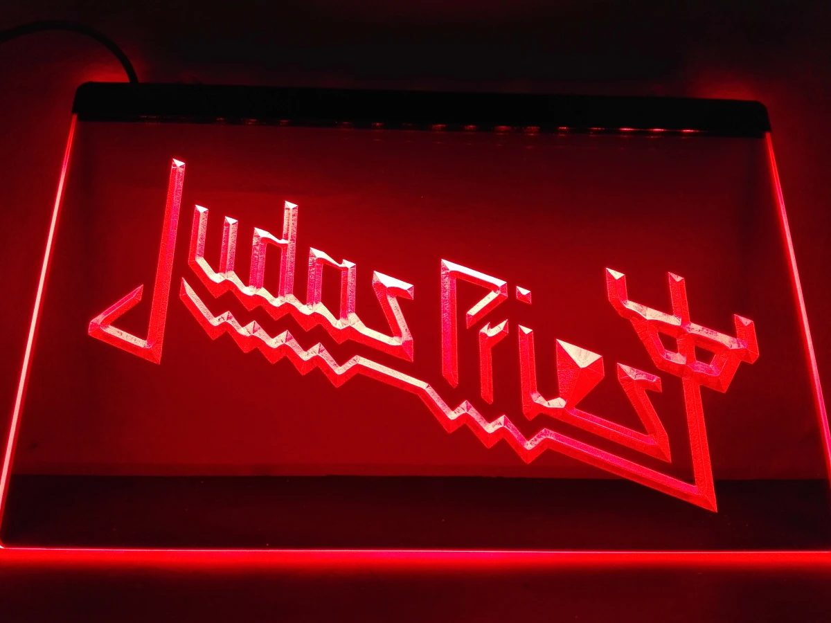 LF143 - Judas Priest LED de Luz de Neón Signo de la decoración del hogar, artesanía 0