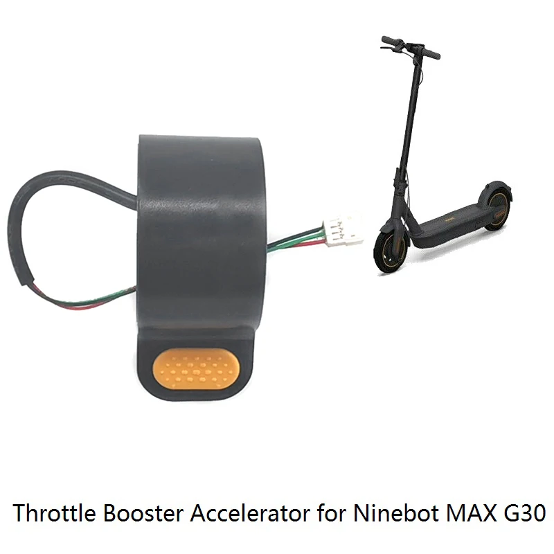 Hoverboard Acelerador de Refuerzo Acelerador para Ninebot MAX G30 Scooter Eléctrico Dedo de Transferencia de Kits 0