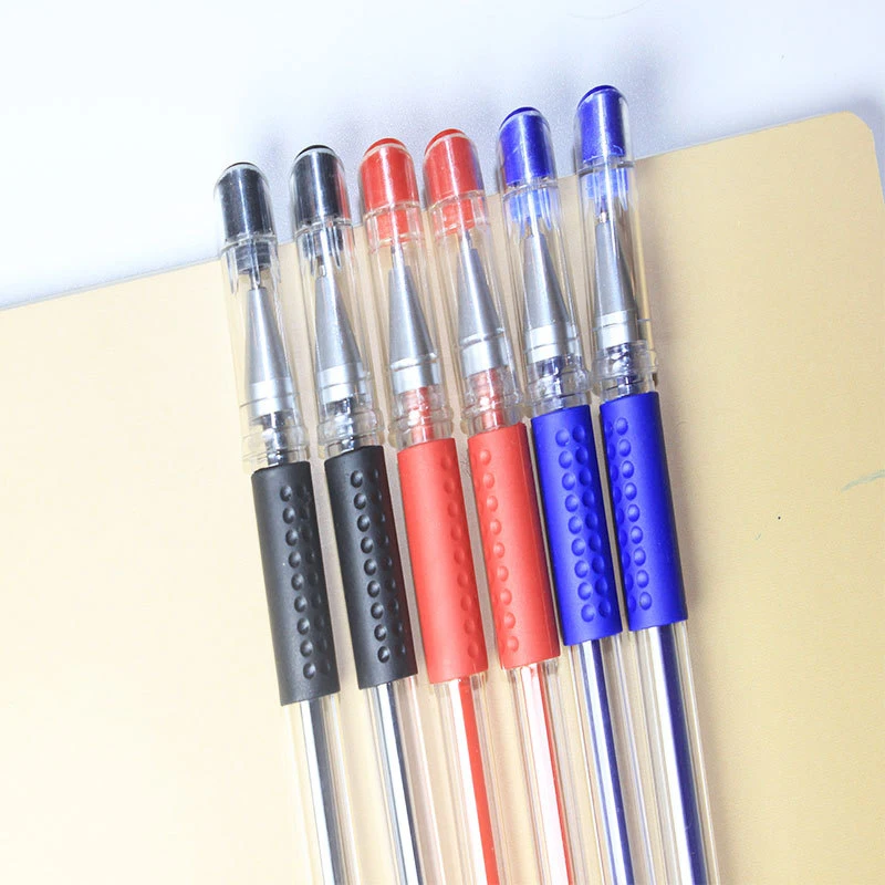 55Pcs/Set Bolígrafo de Gel de 0,5 mm Rojo/Negro/Azul Tinta de Bolígrafos de Gel Recargas Varilla Bolígrafo de Gel Para la Escuela de artículos de Oficina Escritura de los Estudiantes de Suministros 0