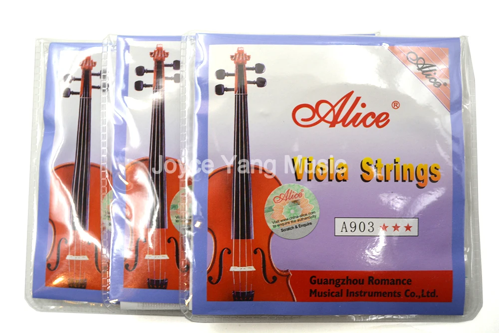 3 juegos de Alice A903 de Níquel de Plata de la Herida Viola las Cadenas de juego de 4 Cuerdas del 1 al 4 de Envío Gratis 0