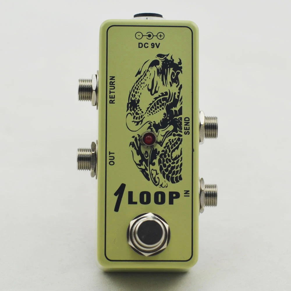 Mini Looper Pedal de Guitarra interruptor de Efecto Pedal Looper Interruptor true bypass para guitarra pedal de piezas 0