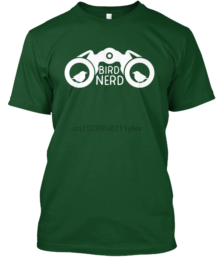 Camiseta de los hombres Pájaro Nerd T-Shirt camisetas de las Mujeres t-shirt 0