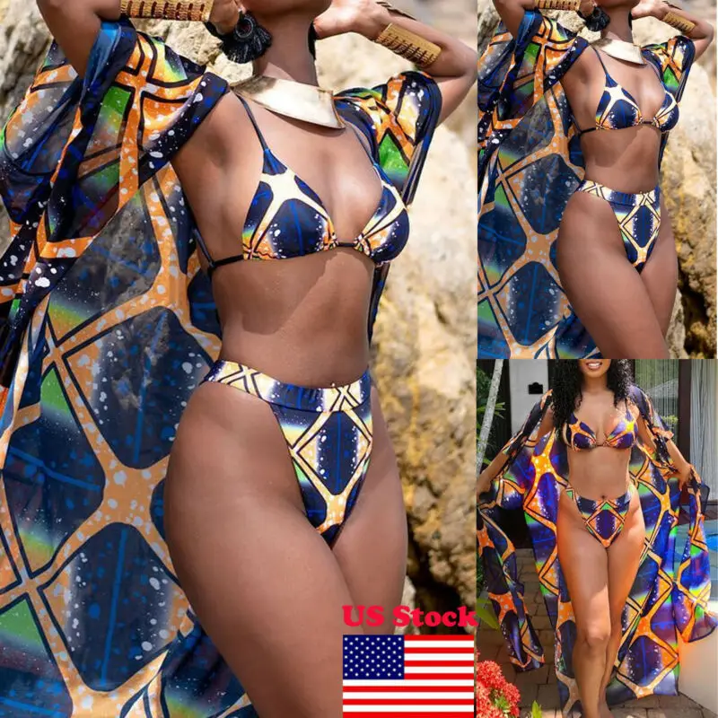 Mujeres Bikini Triángulo Conjuntos Brasileños Tanga de Talle bajo Sólido Push up Mujer Lentejuelas del Traje de baño traje de baño ropa de playa Estan 0