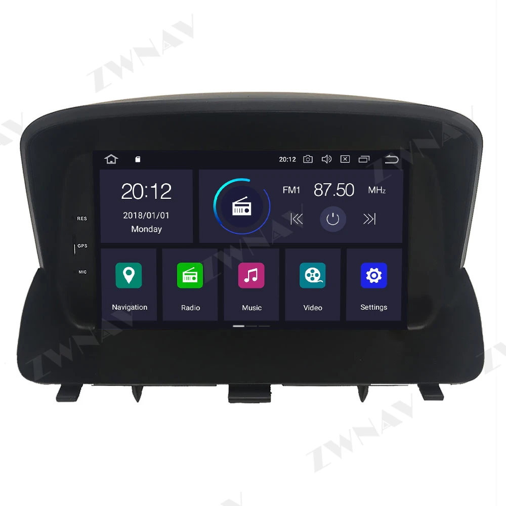 Carplay IPS Android10 de Pantalla Para el Opel Mokka 2012 2013 2016 Auto del Coche de Radio de Audio Estéreo Reproductor Multimedia GPS Jefe de la Unidad de 0